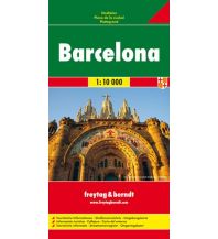 f&b Stadtpläne Stadtplan Barcelona 1:10.000 Freytag-Berndt und ARTARIA