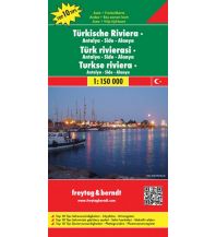f&b Road Maps f&b Autokarte Türkische Riviera - Antalya - Side - Alanya 1:150.000 Top 10 Tips Freytag-Berndt und ARTARIA
