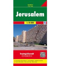 f&b City Maps Jerusalem, Stadtplan 1:10.000 Freytag-Berndt und ARTARIA