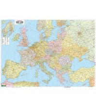 f&b Road Maps Wandkarte-Magnetmarkiertafel: Europa politisch 1:3.500.000 Freytag-Berndt und Artaria