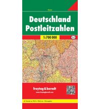 Postleitzahlenkarten Deutschland Postleitzahlen, 1:700.000 Freytag-Berndt und ARTARIA