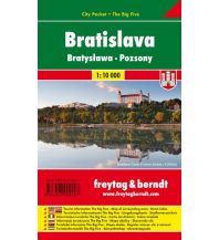 f&b Stadtpläne Bratislava, Stadtplan 1:10.000 Freytag-Berndt und ARTARIA
