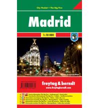 f&b Stadtpläne Madrid, City Pocket + The Big Five Freytag-Berndt und ARTARIA