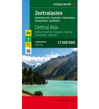 f&b Straßenkarten Zentralasien, Straßenkarte 1:1.500.000, freytag & berndt Freytag-Berndt und ARTARIA