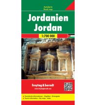 f&b Straßenkarten f&b Autokarte Jordanien 1:700.000 Freytag-Berndt und ARTARIA