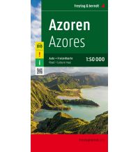 f&b Road Maps Azoren, Auto- und Freizeitkarte 1:50.000, freytag & berndt Freytag-Berndt und ARTARIA