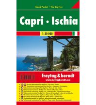 f&b Straßenkarten Capri-Ischia, Island Pocket + The Big Five Freytag-Berndt und ARTARIA