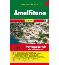 Straßenkarten freytag & berndt Island Pocket + The Big Five Amalfitana 1:40.000 Freytag-Berndt und ARTARIA