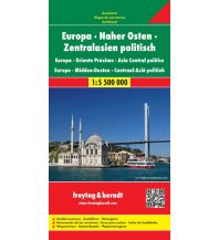f&b Road Maps f&b Autokarte Europa-Naher Osten-Zentralasien politisch 1:5,5 Mio Freytag-Berndt und ARTARIA