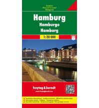 f&b City Maps Hamburg, Stadtplan 1:20.000 Freytag-Berndt und ARTARIA