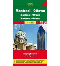 f&b City Maps Ottawa - Montreal Freytag-Berndt und ARTARIA