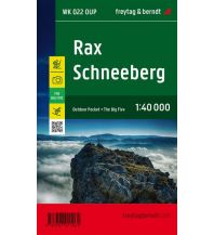 f&b Wanderkarten Rax - Schneeberg, Outdoor Pocket, Wanderkarte 1:40.000 Freytag-Berndt und ARTARIA