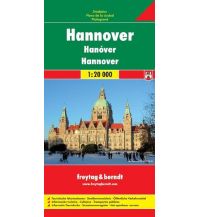 f&b City Maps Hannover, Stadtplan 1:20.000 Freytag-Berndt und ARTARIA