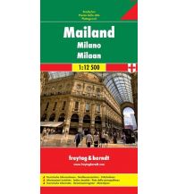 f&b Stadtpläne Mailand/Milano, Stadtplan 1:12.500 Freytag-Berndt und ARTARIA