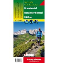 f&b Hiking Maps WK 5374 Brandnertal - Nenzinger Himmel - Rätikon, Wanderkarte 1:35.000 Freytag-Berndt und ARTARIA