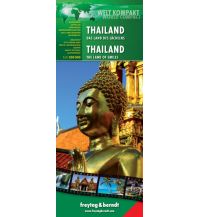f&b Straßenkarten Thailand - Das Land des Lächelns, Welt Kompakt Serie Freytag-Berndt und ARTARIA