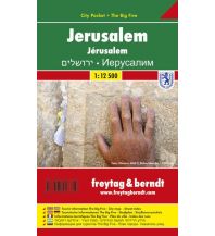 f&b City Maps Jerusalem, City Pocket + The Big Five Freytag-Berndt und ARTARIA