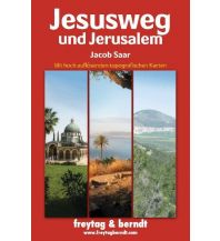 f&b Hiking Maps Jesusweg und Jerusalem Freytag-Berndt und ARTARIA