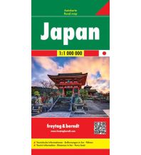 f&b Straßenkarten f&b Autokarte Japan 1:1 Mill. Freytag-Berndt und ARTARIA