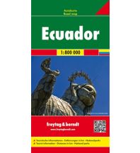 f&b Straßenkarten f&b Autokarte Ecuador - Galapagos 1:800.000 Freytag-Berndt und ARTARIA