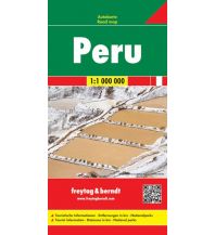 f&b Straßenkarten f&b Autokarte Peru 1:1 Mio. Freytag-Berndt und ARTARIA