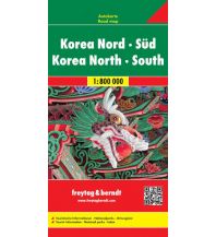 f&b Straßenkarten f&b Autokarte Korea Nord - Süd 1:800.000 Freytag-Berndt und ARTARIA