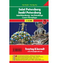 f&b Stadtpläne Sankt Petersburg, Stadtplan 1:15.000 Freytag-Berndt und ARTARIA