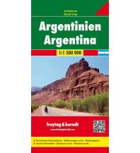 f&b Straßenkarten f&b Autokarte Argentinien 1:1,5 Mio. Freytag-Berndt und ARTARIA