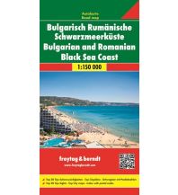 f&b Road Maps freytag & berndt Auto + Freizeitkarte Bulgarisch-Rumänische Schwarzmeerküste 1:150.000 Freytag-Berndt und ARTARIA