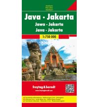 f&b Road Maps f&b Autokarte Java - Jakarta 1:750.000 Freytag-Berndt und ARTARIA