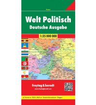 Weltkarten Wandkarte-Magnetmarkiertafel: Welt politisch 1:35. Mill. Freytag-Berndt und Artaria
