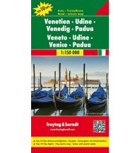 f&b Road Maps freytag & berndt Auto + Freizeitkarte Venetien - Udine - Venedig - Padua 1:150.000 Freytag-Berndt und ARTARIA