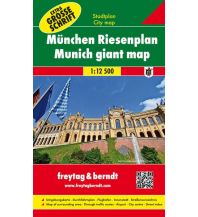 f&b City Maps München Riesenplan Freytag-Berndt und ARTARIA