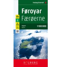 f&b Straßenkarten Färöer - Føroyar, Straßenkarte 1:100.000 Freytag-Berndt und Artaria