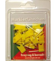 Pins Pin Fähnchen gelb Freytag-Berndt und Artaria