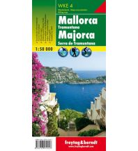 f&b Hiking Maps WK E4 Mallorca - Tramuntana, Wanderkarte 1:50.000 Freytag-Berndt und ARTARIA