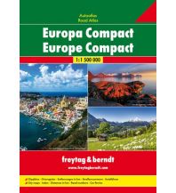 f&b Road Maps Europa Compact, Autoatlas 1:1,5 Mio. Freytag-Berndt und ARTARIA