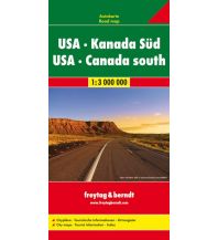 f&b Road Maps f&b Autokarte USA - Kanada Süd 1:3 Mio. Freytag-Berndt und ARTARIA