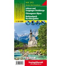 f&b Wanderkarten WK 393 Loferer und Leoganger Steinberge, Chiemgauer Alpen, Nationalpark Berchtesgaden, Wanderkarte 1:50.000 Freytag-Berndt und ARTARIA