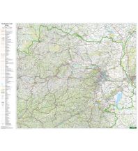 f&b Straßenkarten Wandkarte-Markiertafel: Niederösterreich 1:200.000 Freytag-Berndt und Artaria