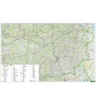 Österreich Wandkarte: Steiermark 1:200.000 Freytag-Berndt und Artaria