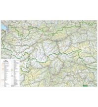 Österreich Wandkarte: Tirol - Vorarlberg 1:200.000 Freytag-Berndt und Artaria
