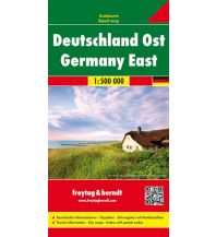 f&b Straßenkarten freytag & berndt Auto + Freizeitkarte Deutschland Ost 1:500.000 Freytag-Berndt und ARTARIA