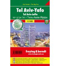 f&b City Maps Tel Aviv-Jaffa, Stadtplan 1:9.400, City Pocket + The Big Five  Freytag-Berndt und ARTARIA