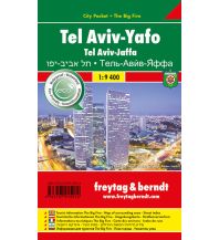 f&b Stadtpläne Tel Aviv-Jaffa, Stadtplan 1:9.400, City Pocket + The Big Five  Freytag-Berndt und ARTARIA