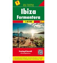 f&b Straßenkarten freytag & berndt Auto + Freizeitkarte Ibiza - Formentera 1:40.000 Freytag-Berndt und ARTARIA