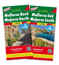 f&b Straßenkarten freytag & berndt Auto + Freizeitkartenset Mallorca Nord & Süd 1:50.000 Freytag-Berndt und ARTARIA