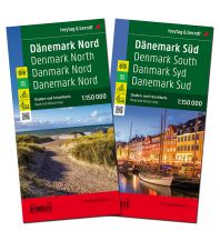 Road Maps Denmark Dänemark, Autokarte 1:150.000 Freytag-Berndt und ARTARIA