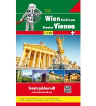 f&b City Maps Wien Großraum Riesenatlas, Städteatlas 1:15.000 Freytag-Berndt und ARTARIA