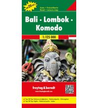 f&b Straßenkarten f&b Autokarte Bali - Lombok - Komodo 1:125.000 Freytag-Berndt und ARTARIA